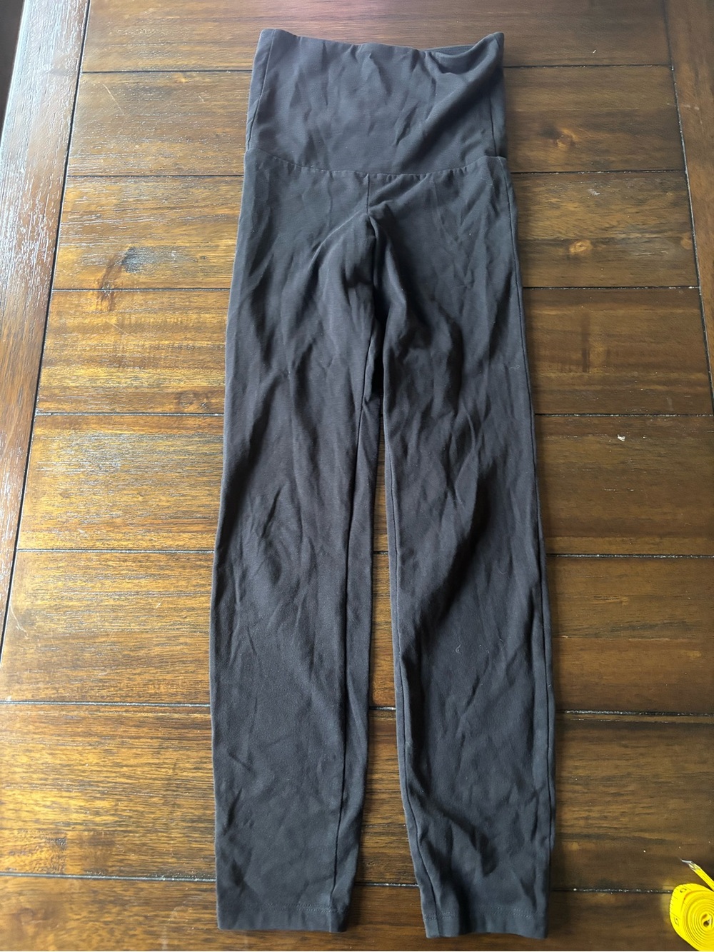 High-Waist Black Leggings
